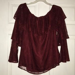 Lucky Brand lace top